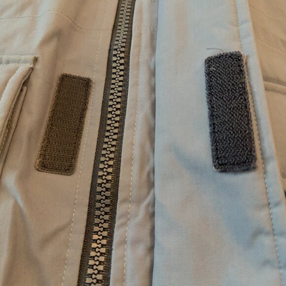 Blue Lands' End Men's Expedition Waterproof Winter Down Parka - Medium - Picture 4 of 4